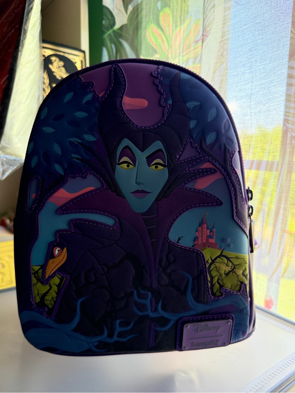 Loungefly Disney Maleficent  Mini Backpack NWT